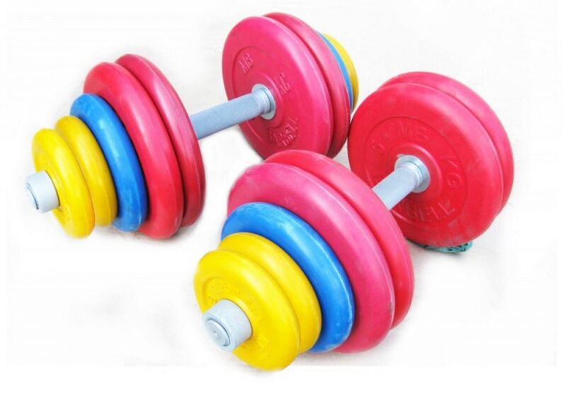 pisua galtzeko dumbbells