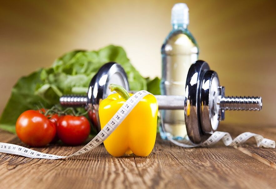 Dumbbell, Barazkiak eta Zinta Zinta